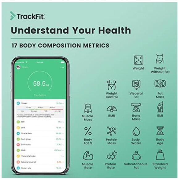 FitTrack Smart Scale (Follow progress in the app) - Picture 12 of 14